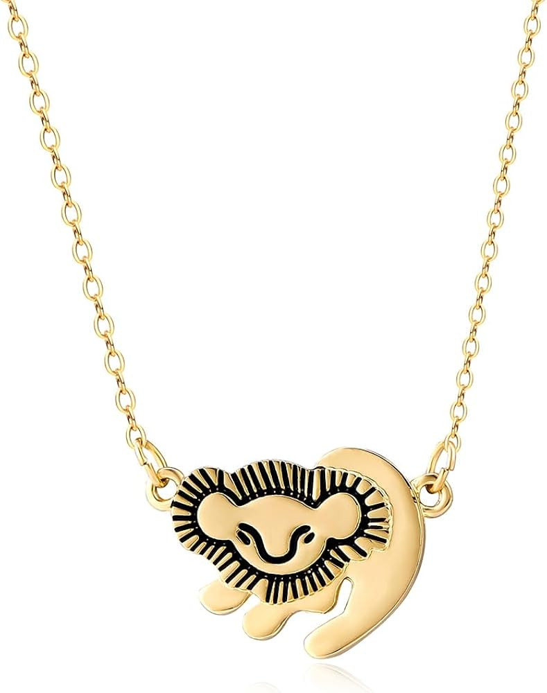Brave Lion Necklace Courage Freedom Pendant Jewelry African Savannah Inspired Gift for Women Anim... | Amazon (US)