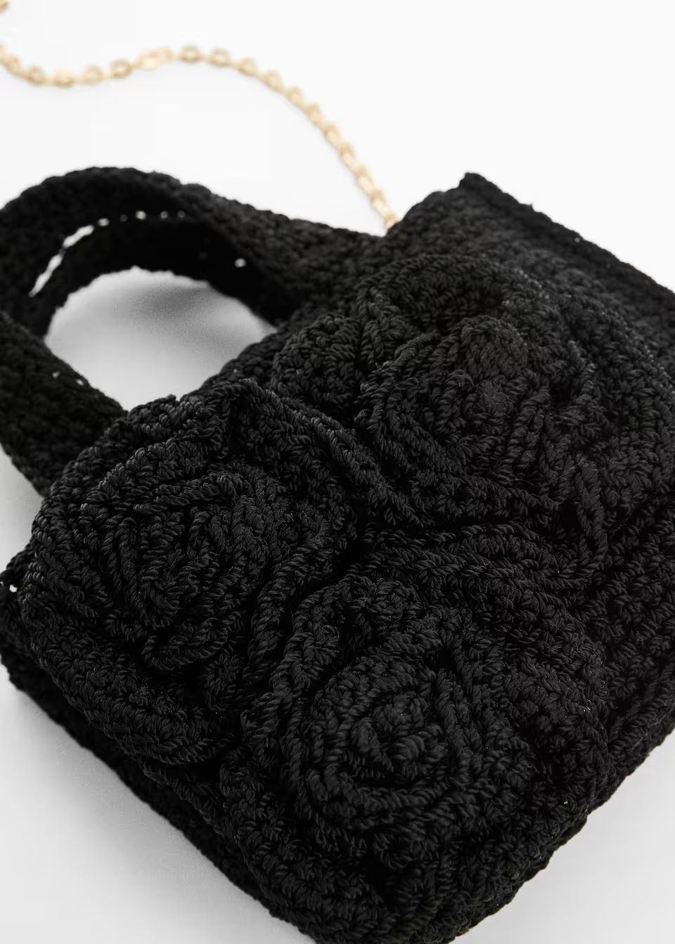 Flowers crochet mini bag -  Women | Mango United Kingdom | MANGO (UK)