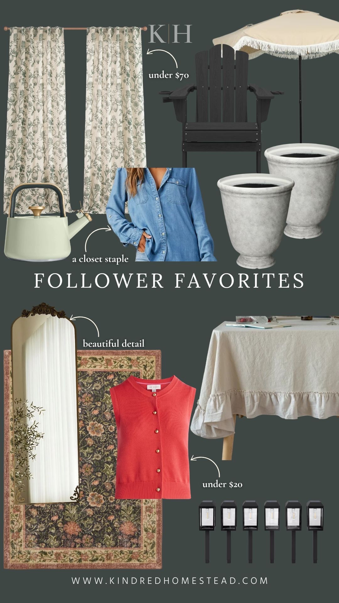 Follower favorites for home and style finds! 

#LTKStyleTip #LTKHome