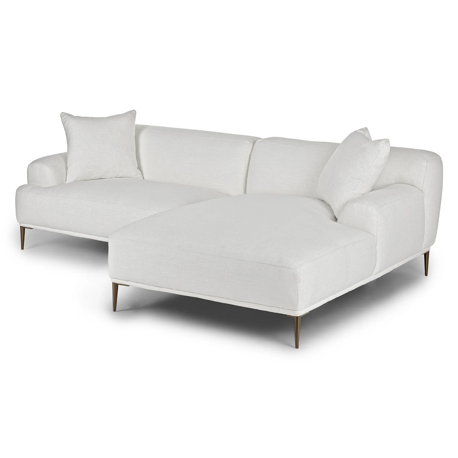 Abisko 94.5" Right Sectional - Quartz White | Article