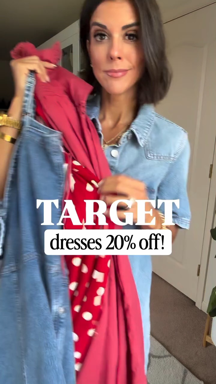 Target dresses on sale! Size xs in all

#LTKSeasonal #LTKmomlife #LTKgrwm