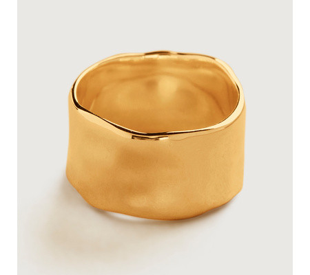 Siren Muse Wide Ring | Monica Vinader (US)