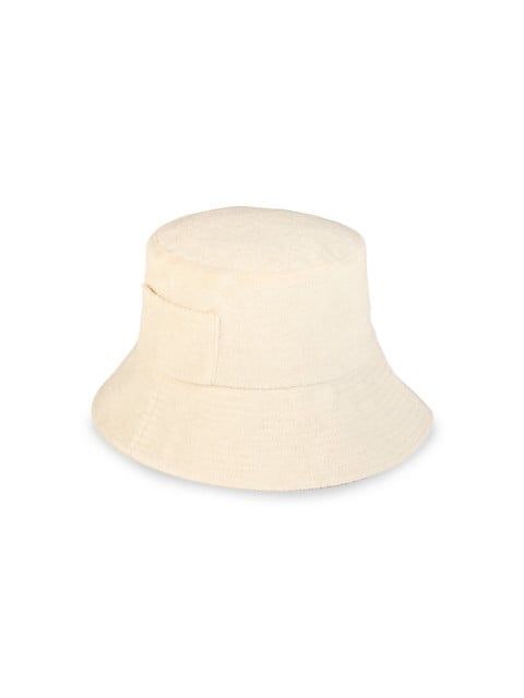 Utopia Wave Terry Bucket Hat | Saks Fifth Avenue