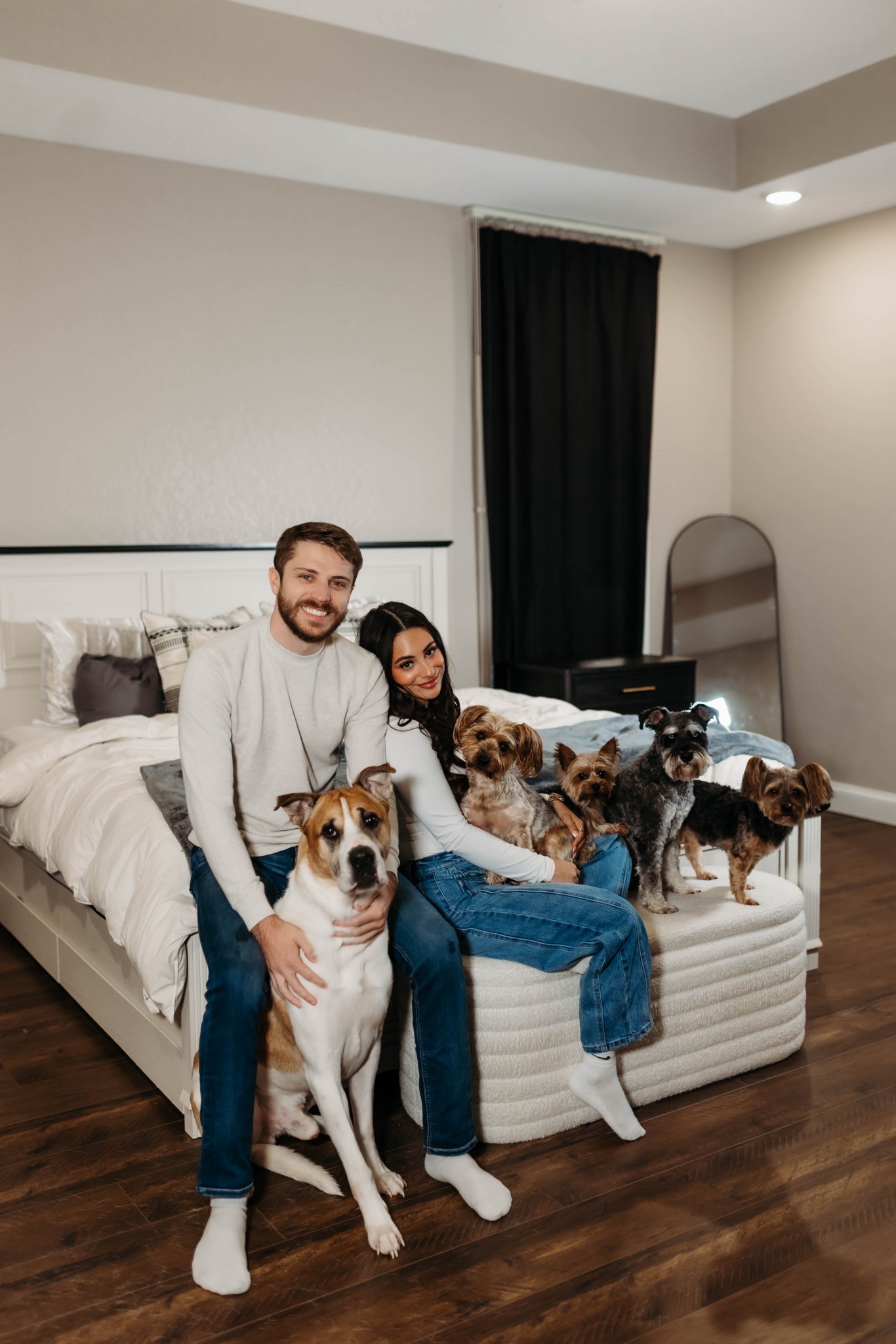 loved these outfits for our casual, in home family photoshoot 🤍

#casualootd 

#LTKootd #LTKMens #LTKFindsUnder50