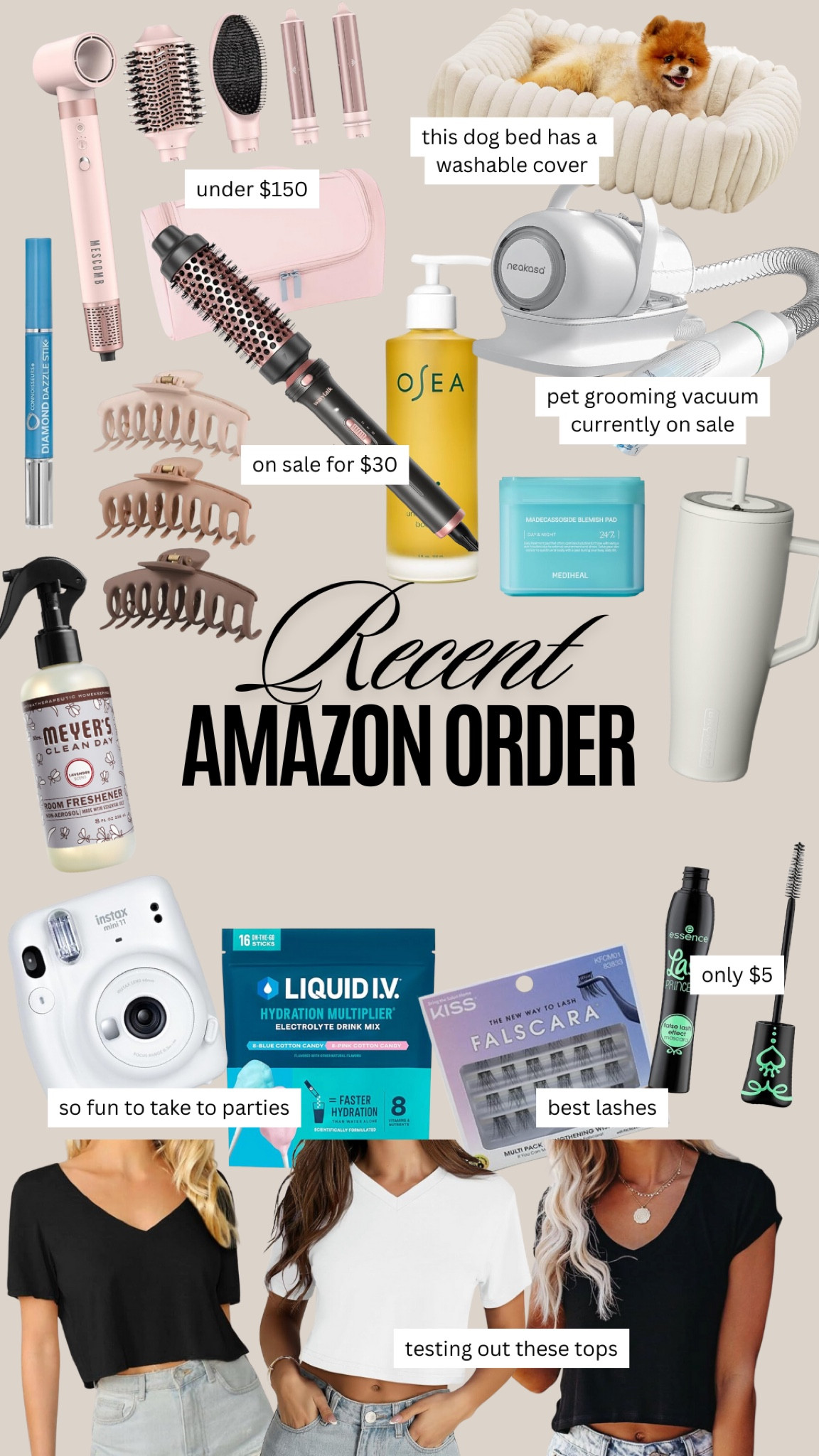 My recent Amazon orderr

#LTKBeauty #LTKFindsUnder100 #LTKFindsUnder50