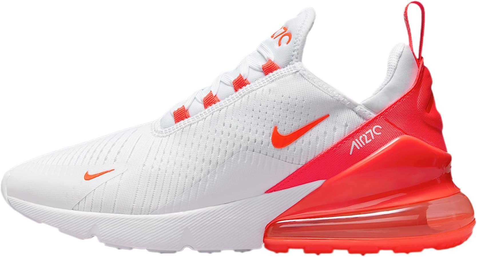 Nike Air Max 270 Women's Shoes (White/White/Bright Crimson) | Amazon (US)