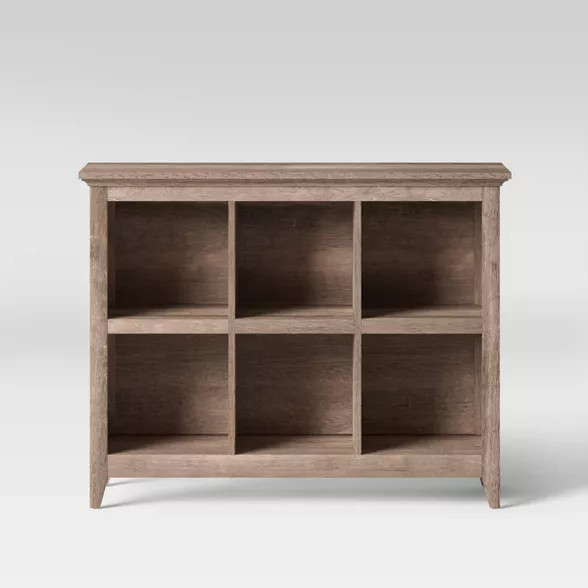 37.2" Carson 6 Bin Organizer Bookcase - Threshold™ | Target
