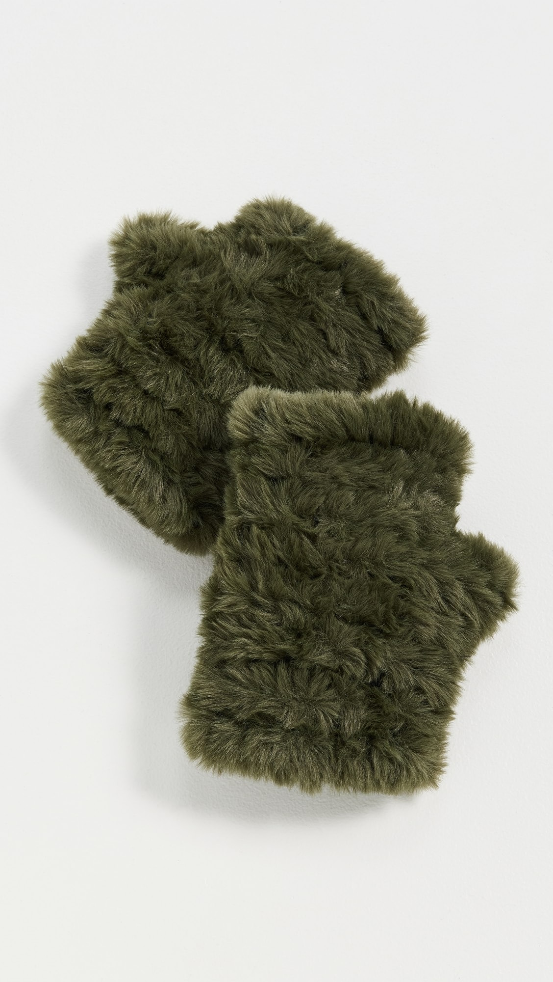 Faux Fur Mandy Mittens | Shopbop