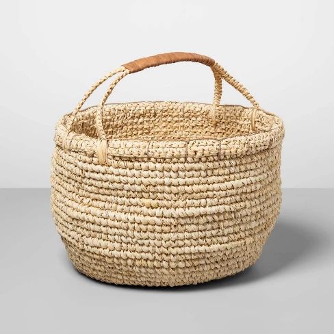 14.5" x 14.1" Sisal Basket with Handles Natural - Opalhouse™ | Target