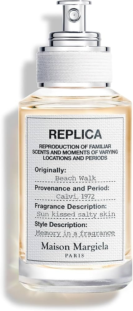 Maison Margiela - Replica - Beachwalk Eau de Toilette - Fresh Fragrance - With Bergamot, Ylang Yl... | Amazon (US)