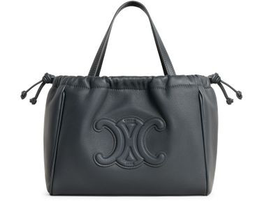 Small cabas Drawstring cuir Triomphe in smooth calfskin | 24S US