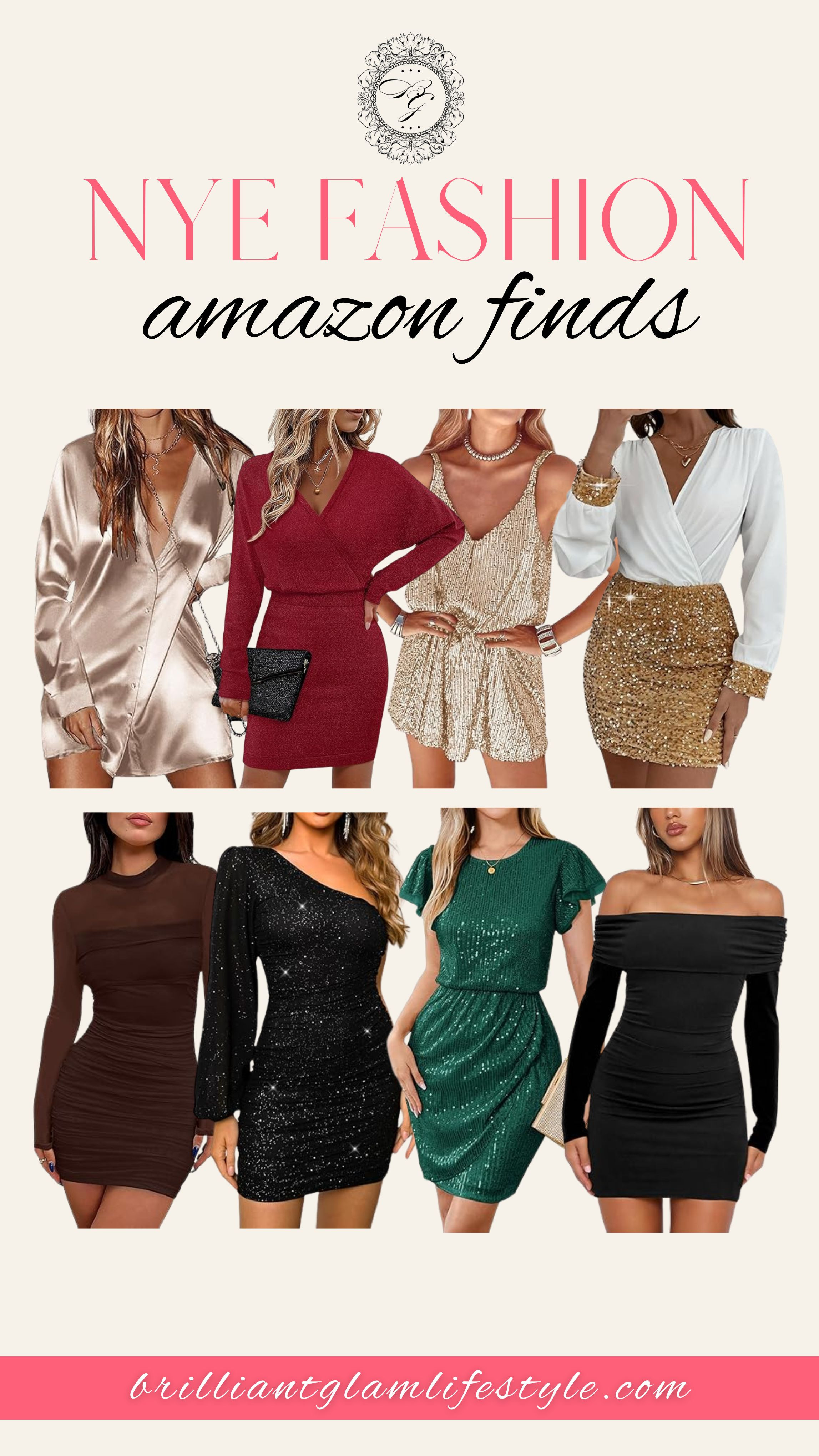 NYE Outfit Inspo from Amazon ✨🥂

Ring in the New Year in style with chic Amazon fashion finds! Think sparkle, statement pieces, and party-ready outfits that shine all night long. Perfect for NYE celebrations big or small.
#NYEOutfits #AmazonFashion #NewYearsEveStyle #PartyOutfits #AmazonFinds #OOTDInspo #HolidayGlam 

 #LTKHoliday #LTKgrwm #LTKootd