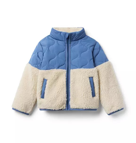 The Quilted Sherpa Jacket | Janie and Jack