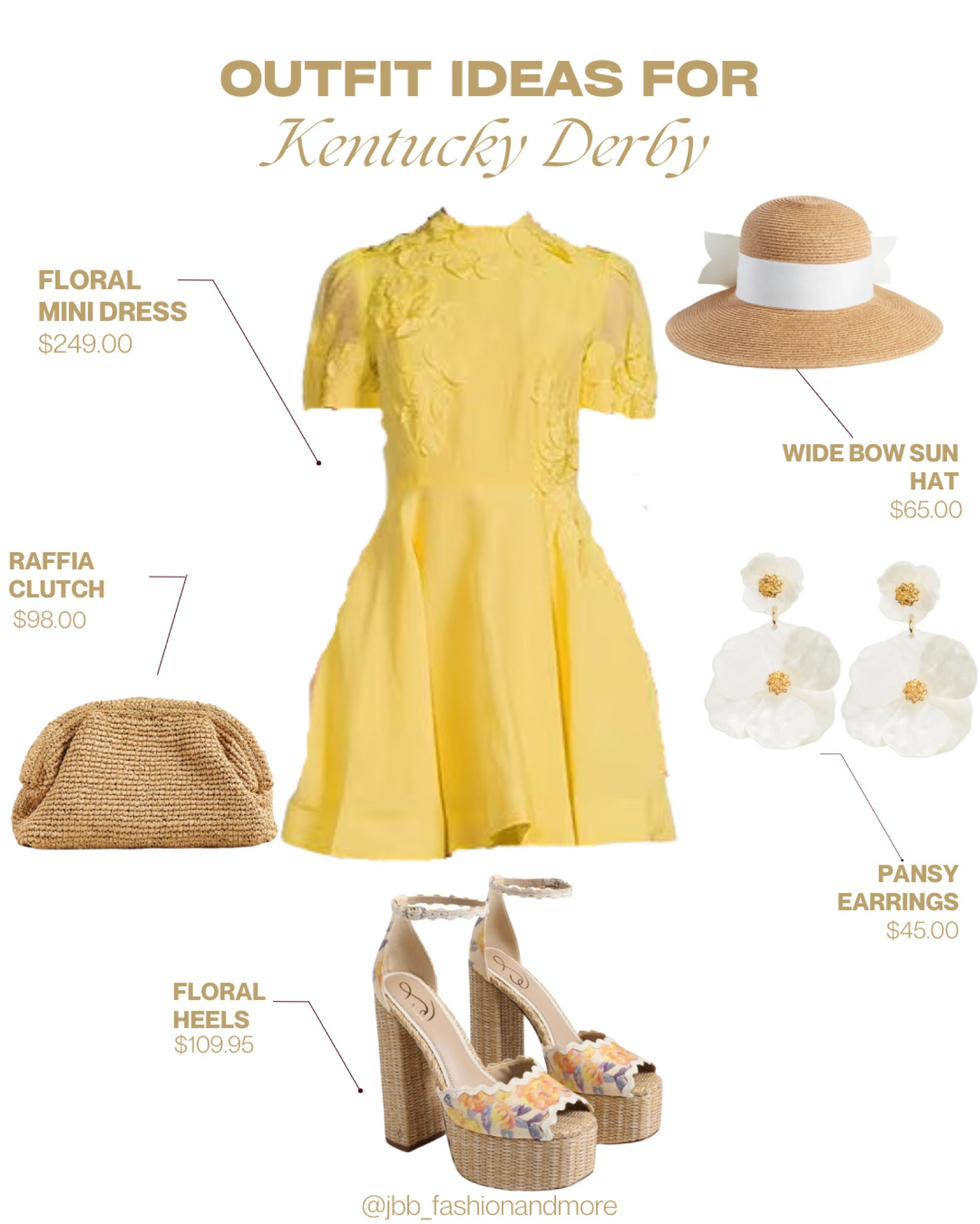 Kentucky Derby inspired outfit 👒💛💐🐎

#LTKsalealert #LTKstyletip #LTKSeasonal