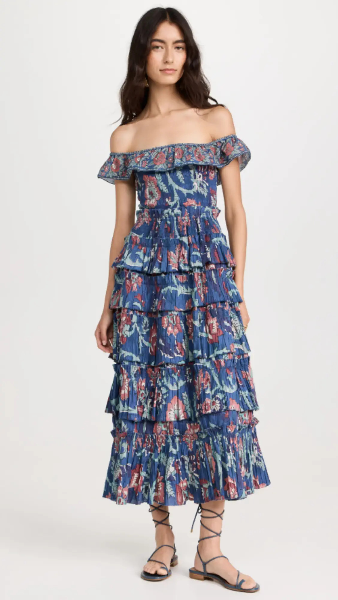 Rory Print Off Shoulder Dress | Shopbop