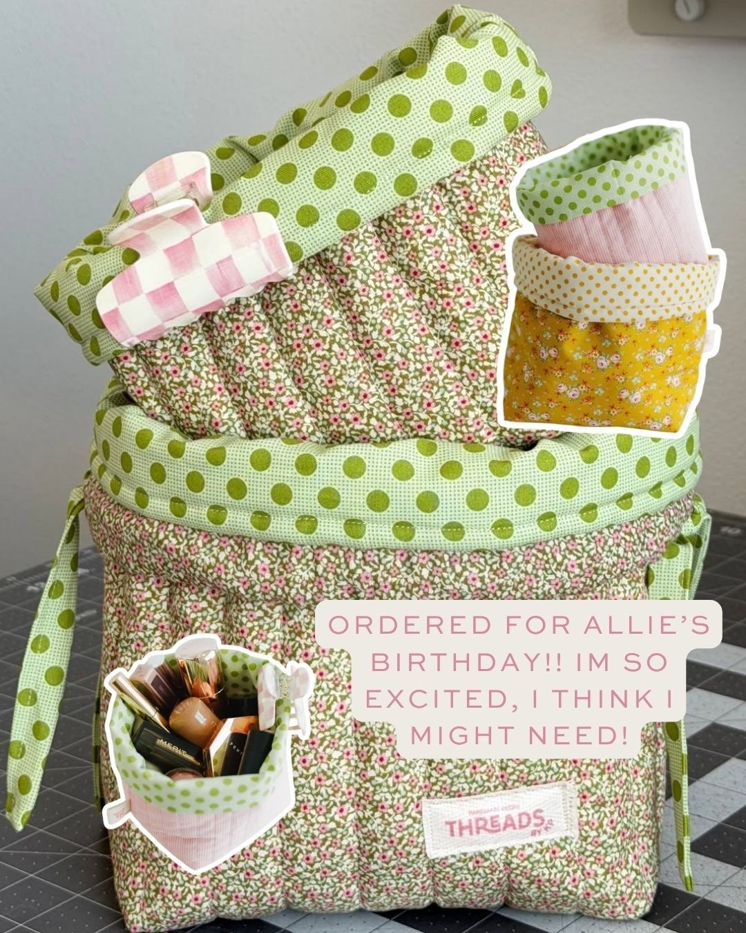 Makeup bag, vanity bucket, birthday gifts

#LTKmomlife #LTKgrwm #LTKKids