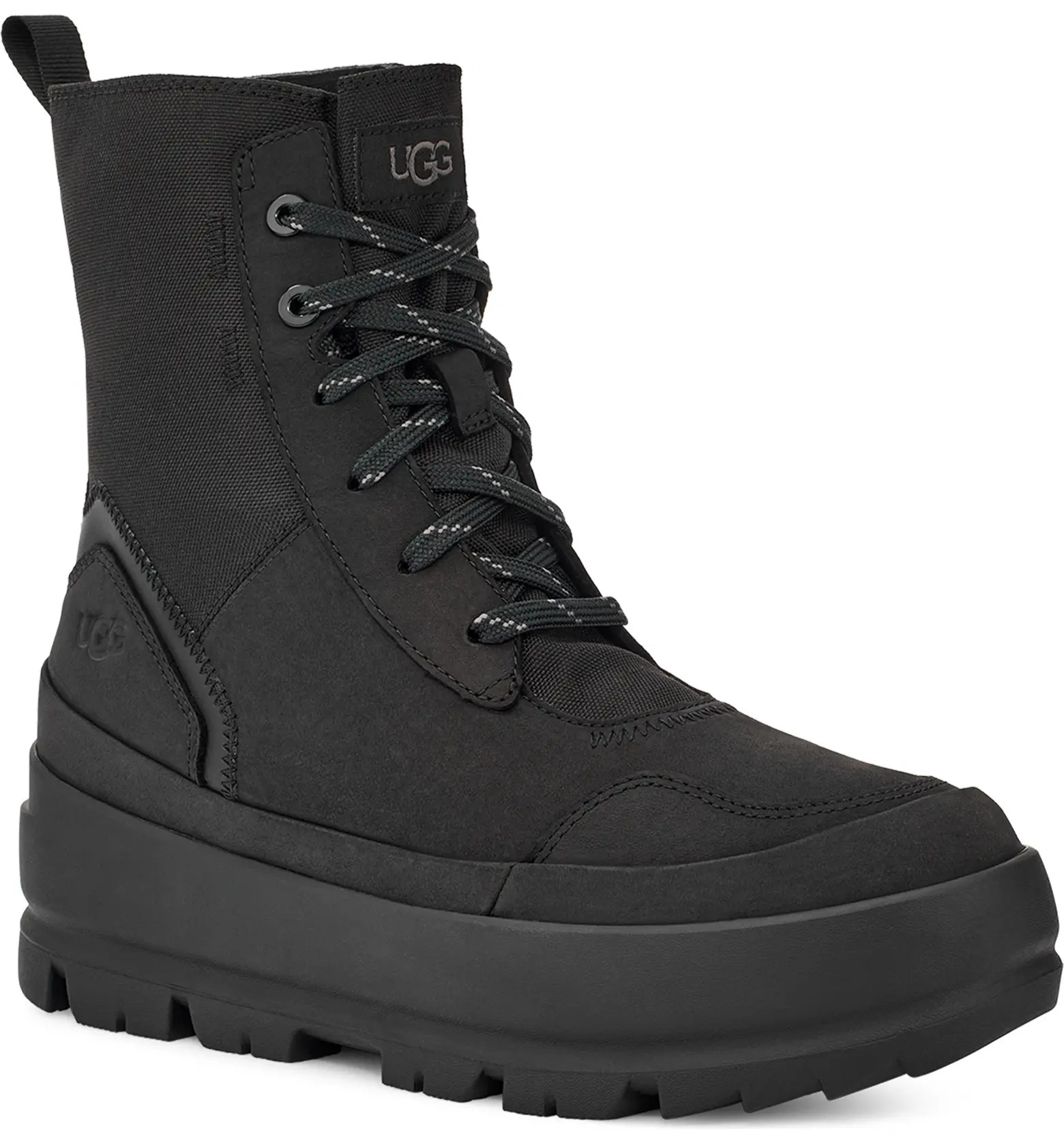 UGG® The UGG Lug Platform Lace-Up Combat Boot (Women) | Nordstrom | Nordstrom