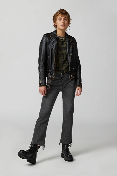 Daze Denim Shy Girl High-Waisted Cropped Flare Jean | Urban Outfitters (US and RoW)