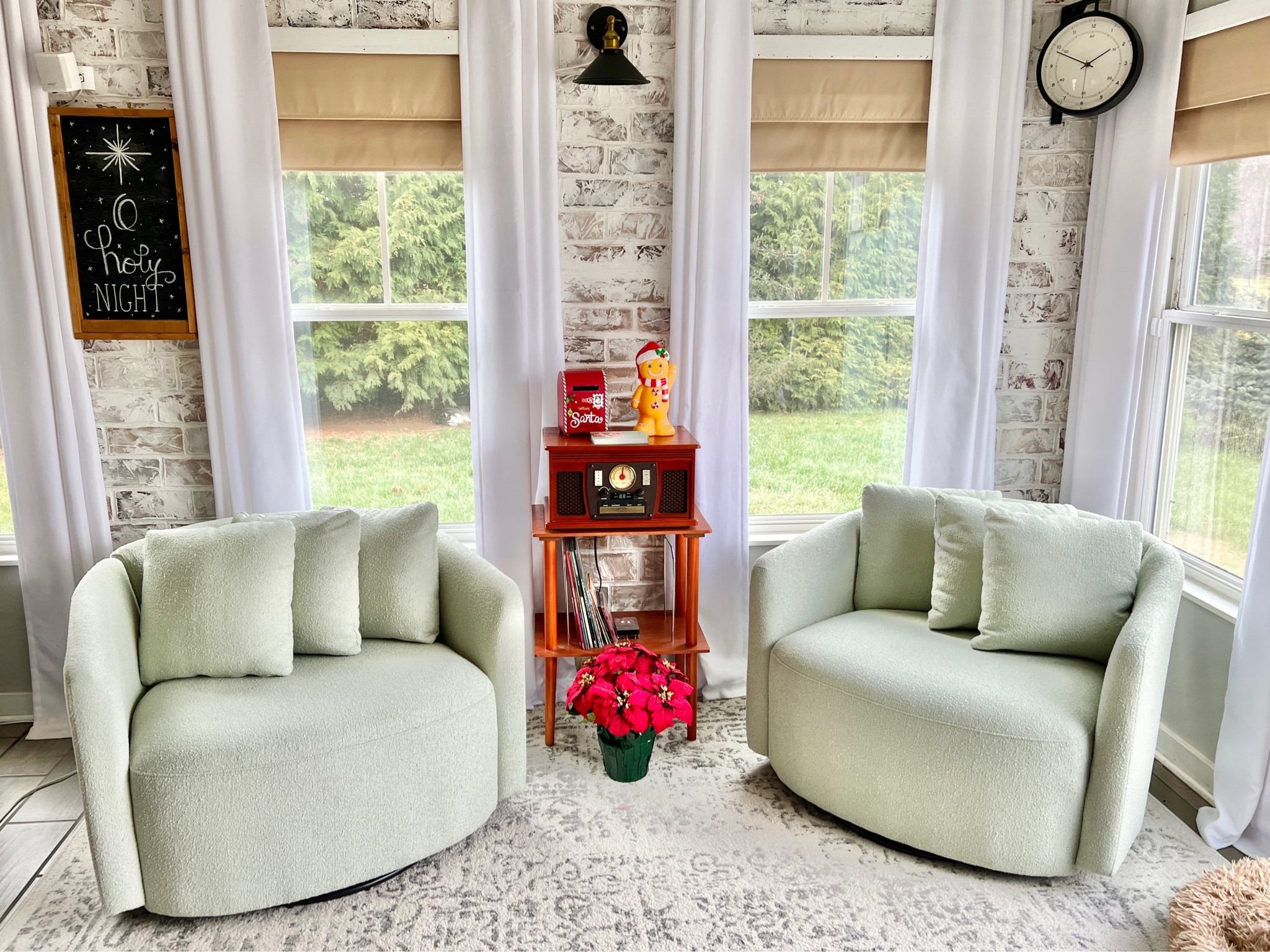 Gift idea! Y’all, RUN don’t walk!!! My new swivel chairs are on sale and under $230!! These chairs have so much seating space and they’re super comfy! 

Gifts for Her
Christmas Decor
Gift Guide

#LTKhome #LTKGiftGuide #LTKsalealert