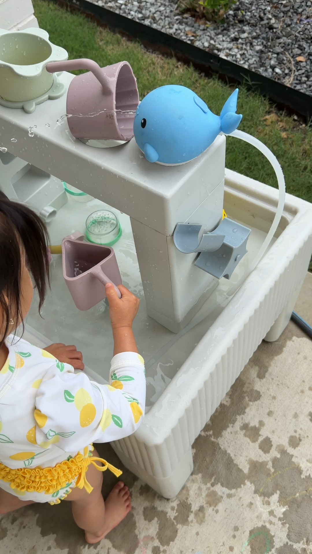 Em’s water table we love so much! It’s aesthetic and pretty but she loves the different ways to play with it. Also linking her toddler swimsuit that’s UPF 50 fabric.

#LTKfitnessgoals #LTKmomlife