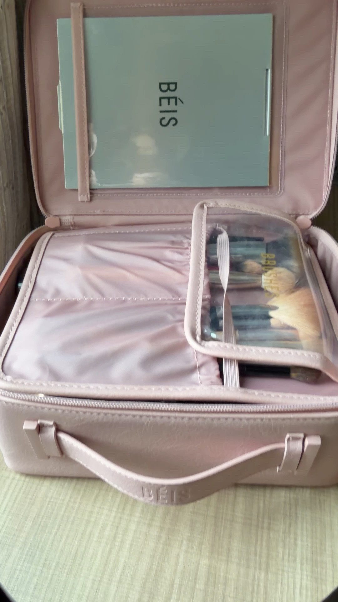 @beistravel makeup bag is a fav! Hold so much stuff! Love all my travel bags

#LTKgrwm #LTKTravel #LTKOver40