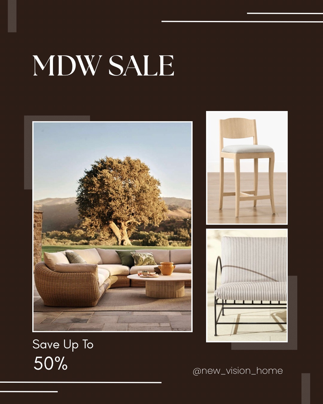 MDW designer sale! Grab quality pieces for less!! 

Home decor
Furniture 
Outdoor furniture
Tall cabinet
Accent chair

#LTKHome #LTKSaleAlert #LTKSeasonal