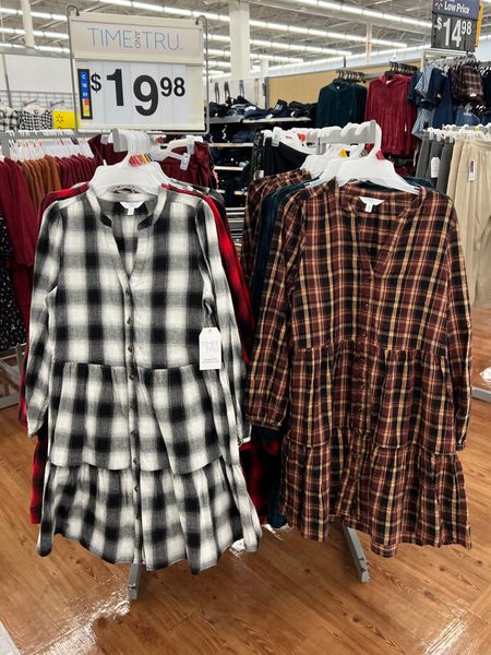 New plaid dresses at Walmart fall outfit 

#LTKstyletip #LTKfindsunder50