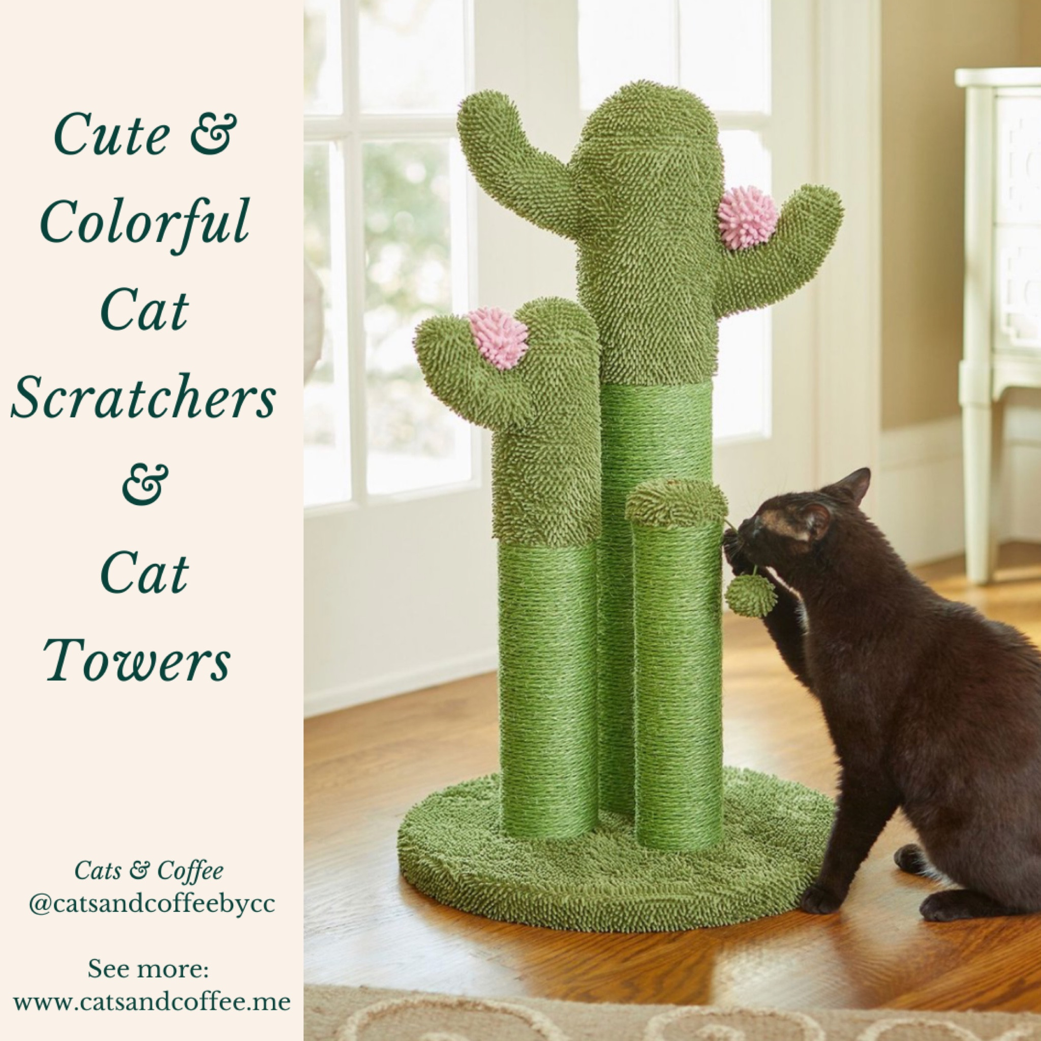 The Cutest Cat Trees from Chewy | Cat trees and scratchers provide a sense of comfort and security for cats, as they can retreat to them when they feel anxious or stressed. | Shop the cutest and most whimsical cat trees, featuring unicorns, sunflowers, and more, from Chewy here! 


#LTKFind #LTKfamily #LTKhome