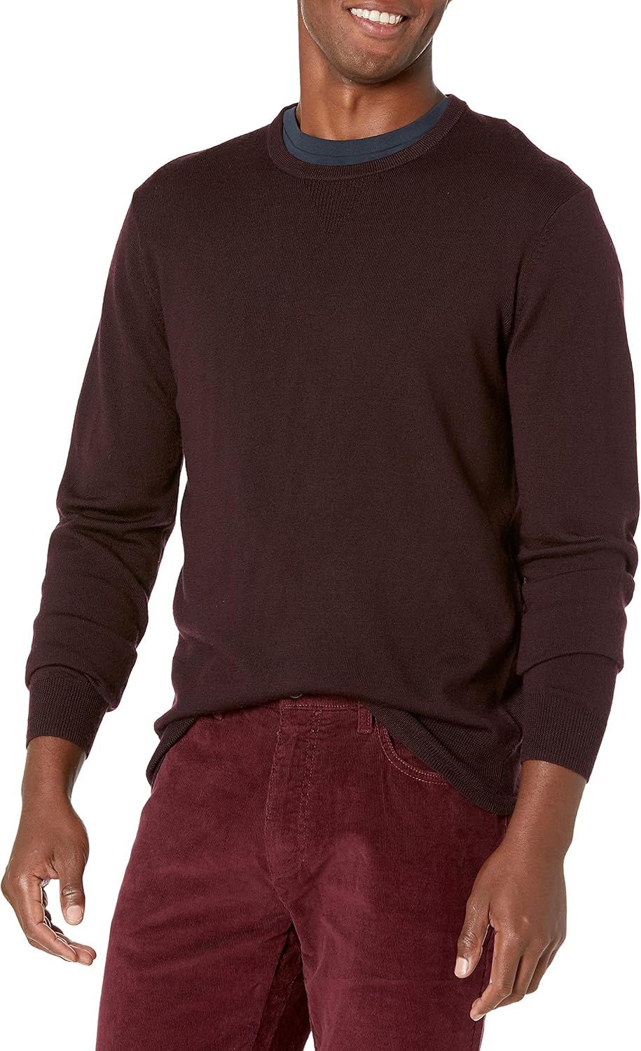 Goodthreads Men's Merino Wool Crewneck Sweater | Amazon (US)