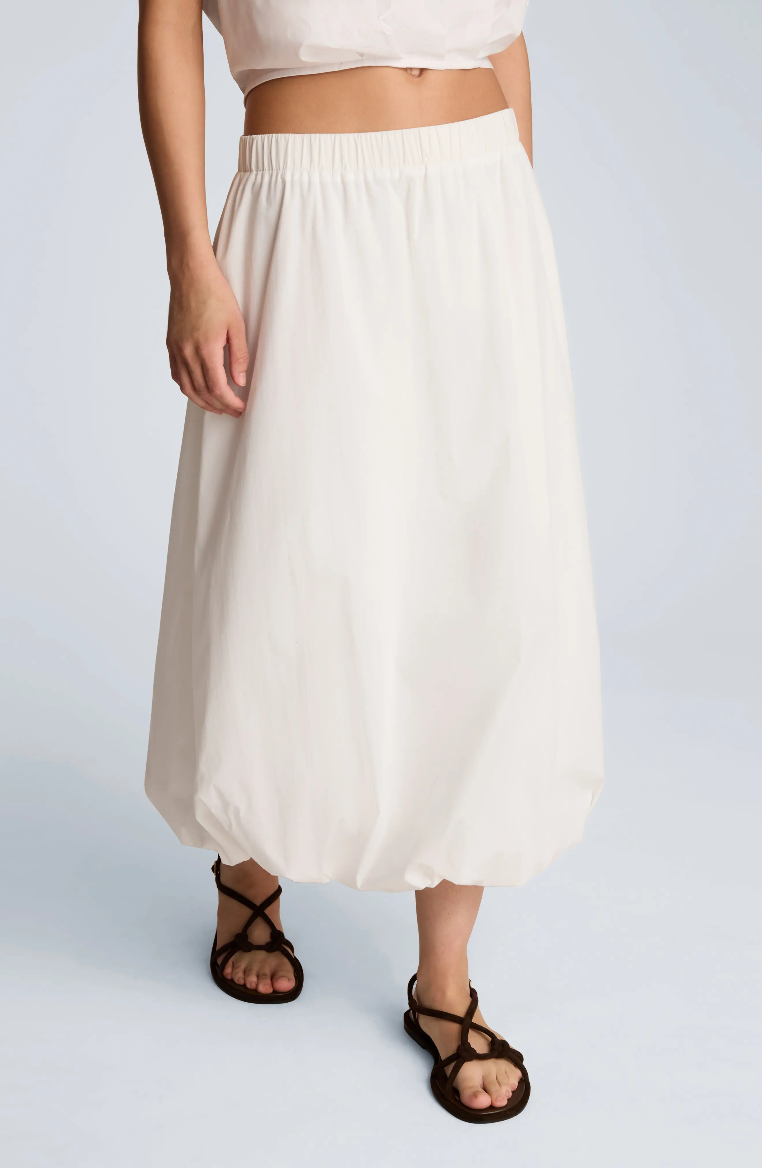 Bubble Cotton Blend Maxi Skirt (Women) | Nordstromrack | Nordstrom Rack