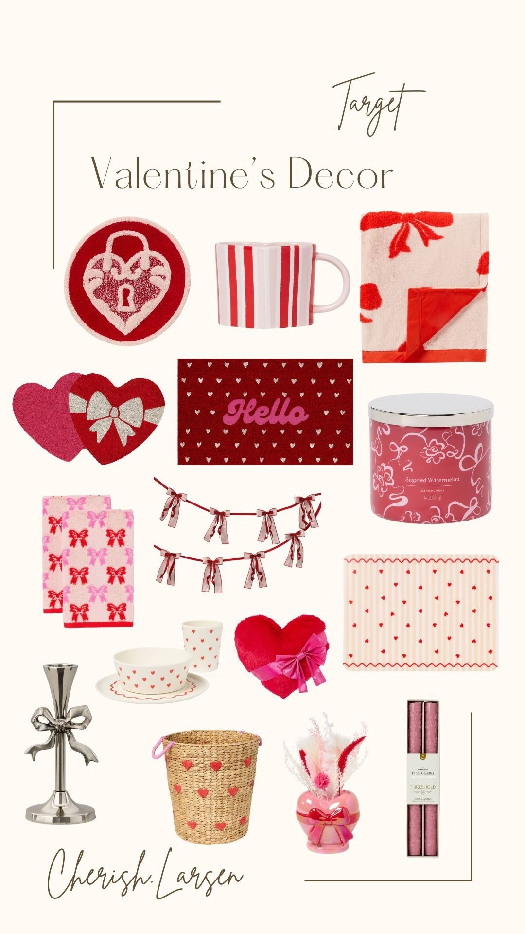 Valentine's decor finds from Target!

#LTKHome #LTKFindsUnder50 #LTKSeasonal