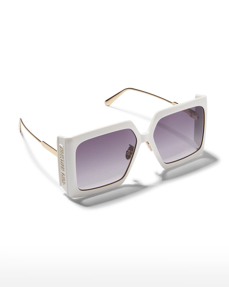 Dior DiorsSolar S2U 59mm Oversized Square Injection Plastic Sunglasses | Neiman Marcus