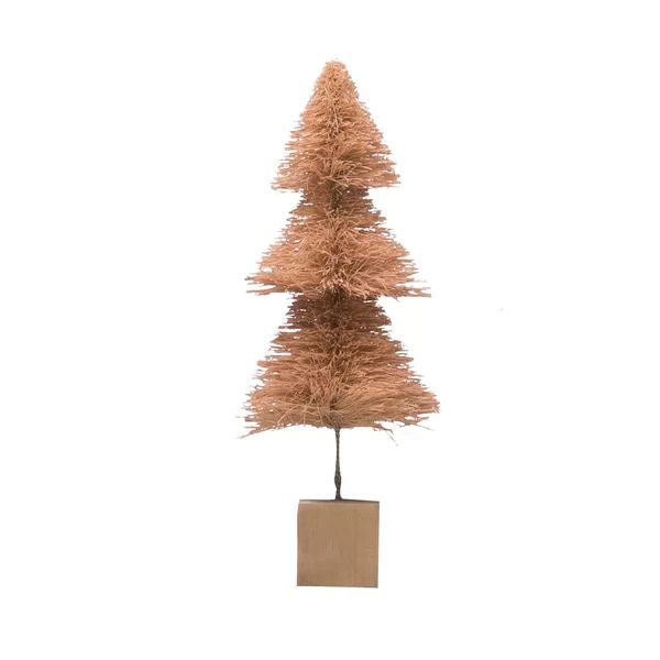 Bottle Brush Tree on Square Base | Wayfair North America