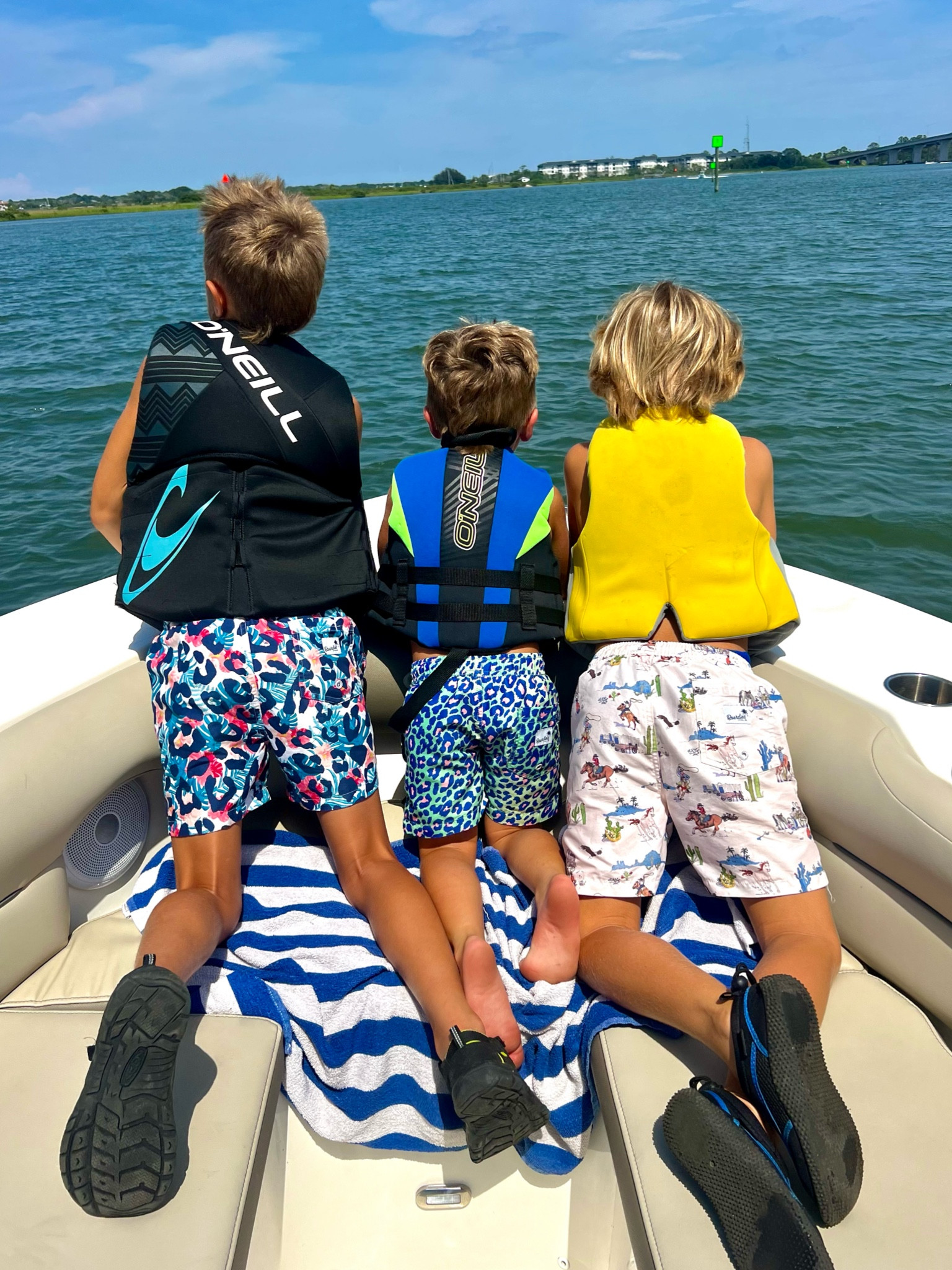 Boys swim trunks. Boys clothing. Beach vacation. Swimwear. Boat days ❤️ So many good prints on SALE  

#LTKSwim #LTKKids #LTKFamily