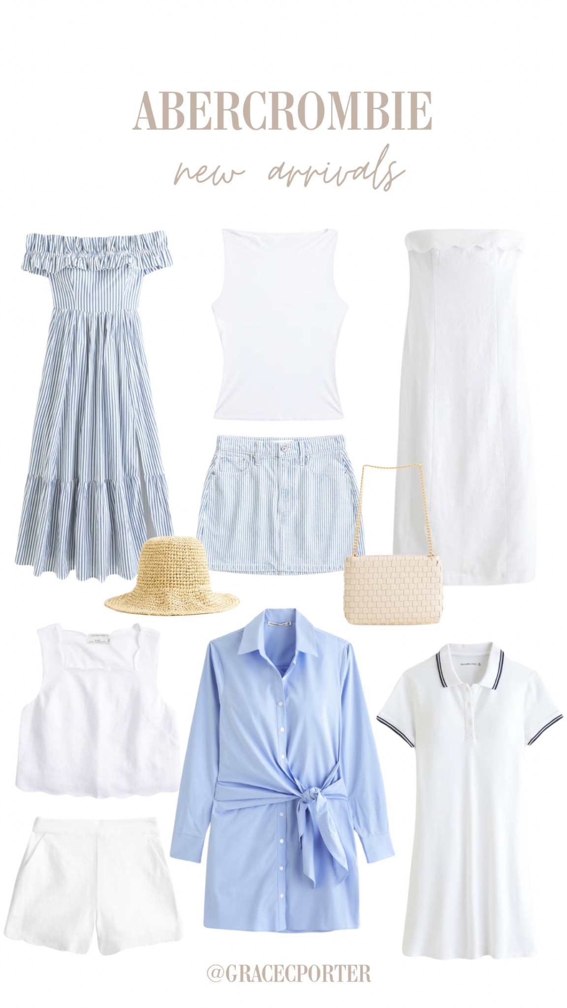 Abercrombie new arrivals!!!🤍⛲️🐚🥂 Giving summer in the Hamptons!!! Shop now for spring and summer:) 

#LTKSeasonal #LTKstyletip #LTKtravel