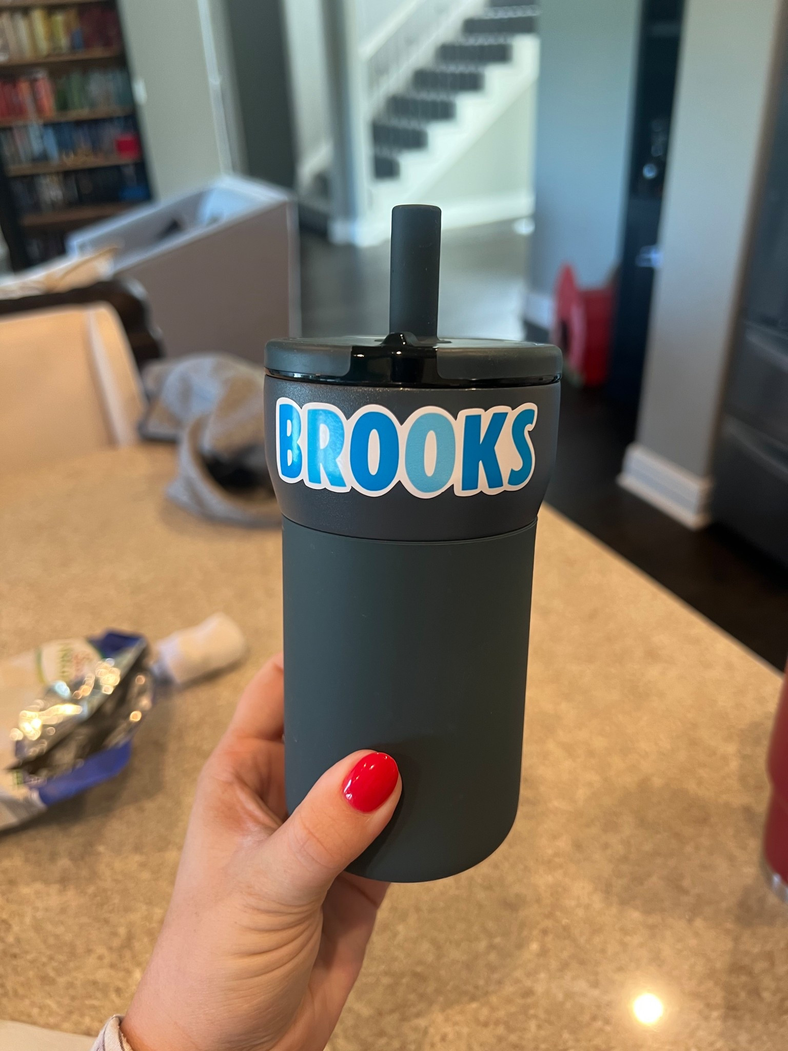 Got these little water bottles for Brooks for his new school and I’m obsessed! They are the perfect kid size. We did the two pack, mocha and navy. I also liked the mama/mini version!! Stickers are custom ordered from Etsy. Linked them! Took a couple weeks but so very cute and dishwasher proof! 

#LTKFamily #LTKFindsUnder50 #LTKKids