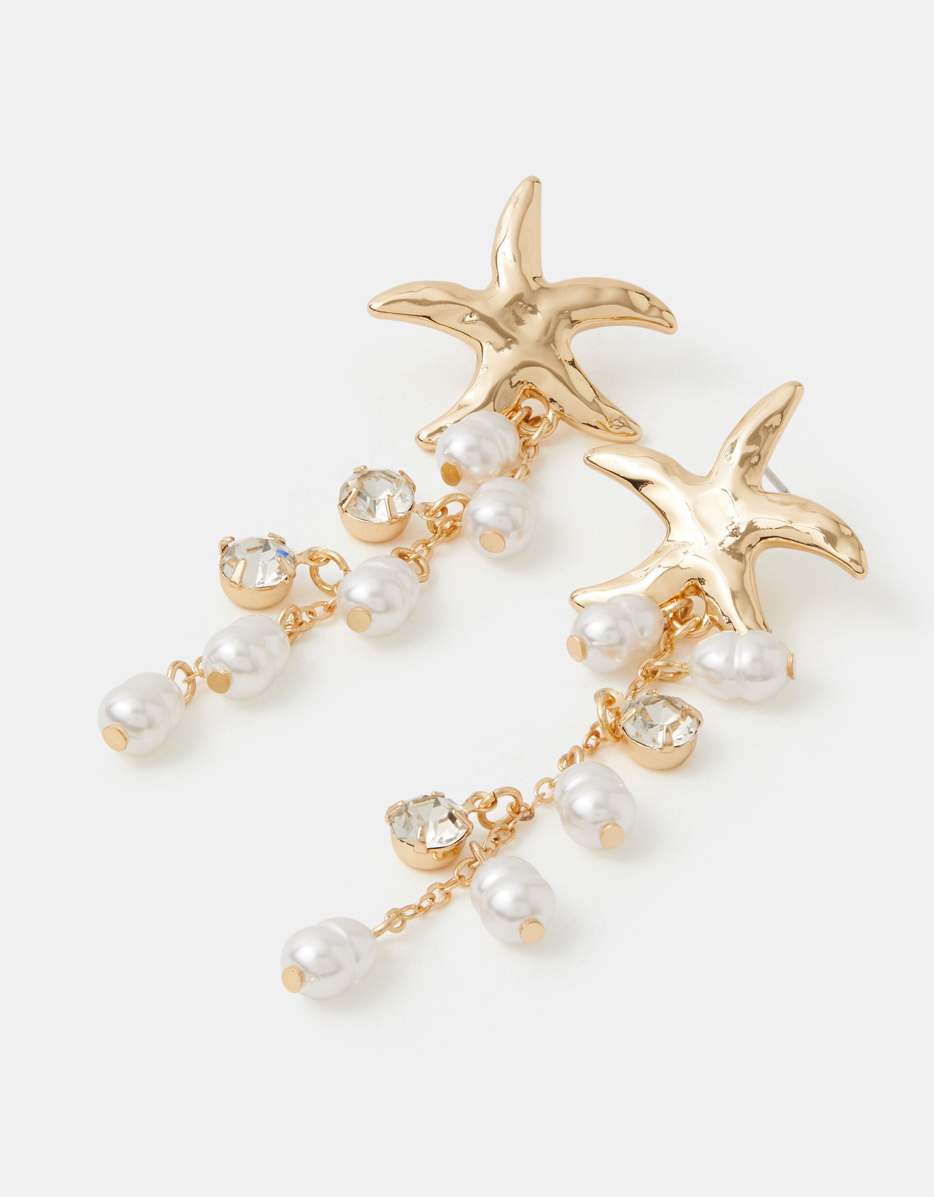 Starfish Pearl Drop Earrings | Accessorize (Global)