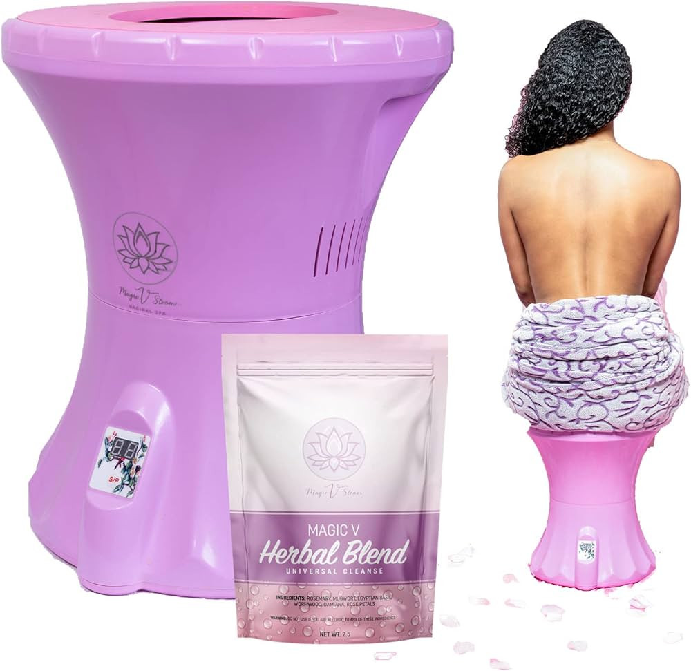 Magic V Steam Yoni Steamer For Women Yoni Kit Comes with Ready to Steam Yoni Herbs Tea Bags for V... | Amazon (US)