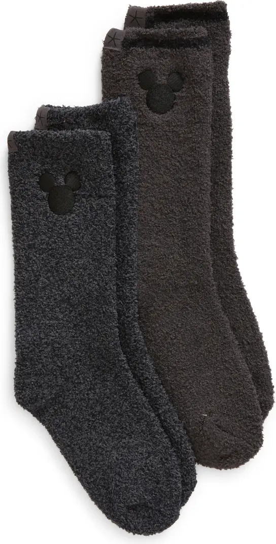 x Disney Kids' 2-Pack CozyChic™ Classic Crew Socks | Nordstrom