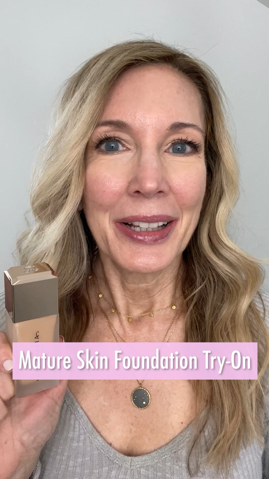 Trying Anastasia Blurring Matte Foundation on mature skin.

#LTKbeauty #LTKVideo #LTKover40