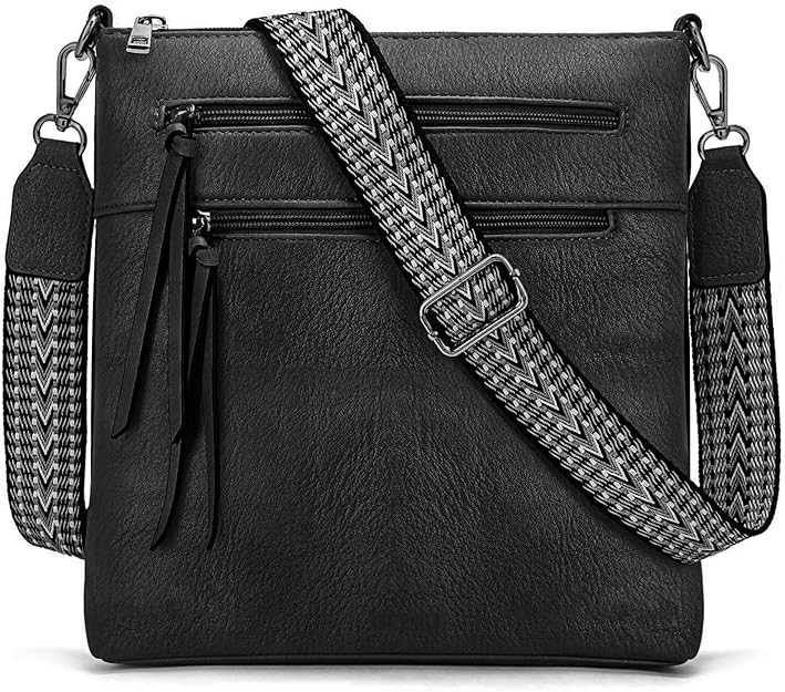 GEMIU Crossbody Bags for Women Vegan Leather Shoulder Bag with Multi Pocket, Adjustable Strap Pur... | Amazon (US)