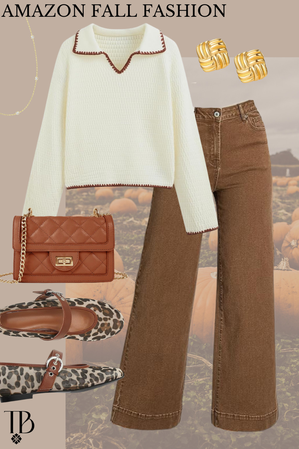 Pumpkin Patch Chic

The perfect Amazon Fall Find for cozy days — a cream knit sweater, warm brown denim, and playful leopard flats for that effortlessly cute autumn look.

 

 #LTKSeasonal #LTKFindsUnder100 #LTKStyleTip