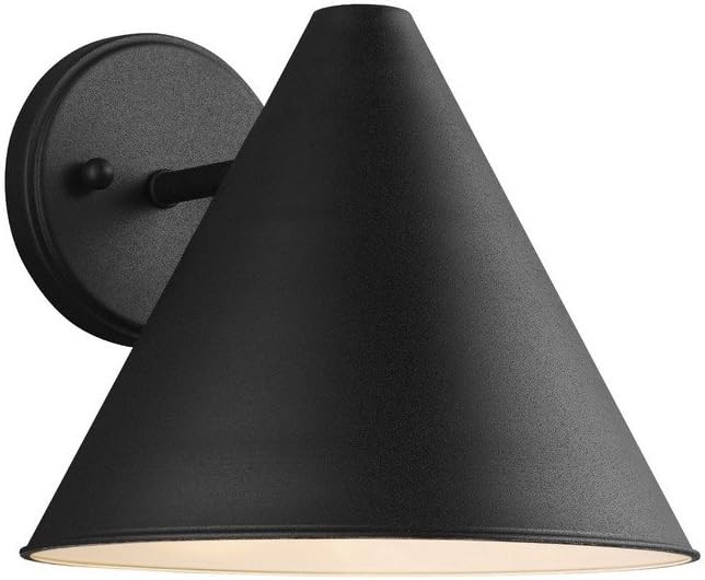 Sea Gull Lighting 8538501EN3-12 Crittenden Outdoor Wall Lantern Outside Fixture, One - Light, Bla... | Amazon (US)