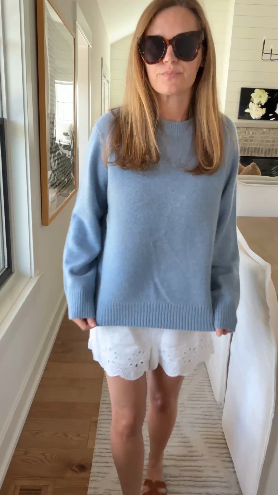Sweater size small
Short size XS

#LTKdayinmylife #LTKgrwm #LTKootd