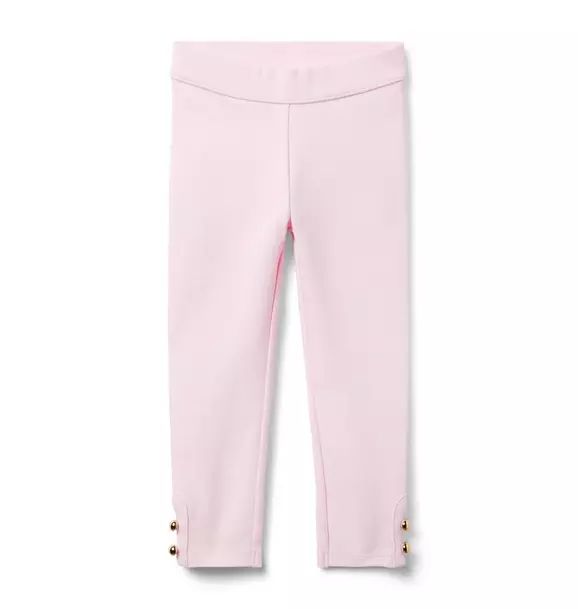 Button Cuff Ponte Pant | Janie and Jack
