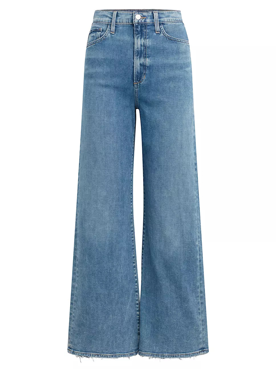 The Mia High-Rise Stretch Wide-Leg Jeans | Saks Fifth Avenue