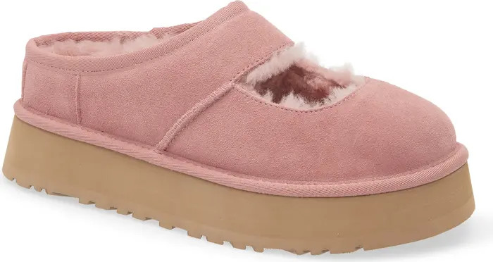 Bea Genuine Shearling Lined Platform Mary Jane (Women) | Nordstrom