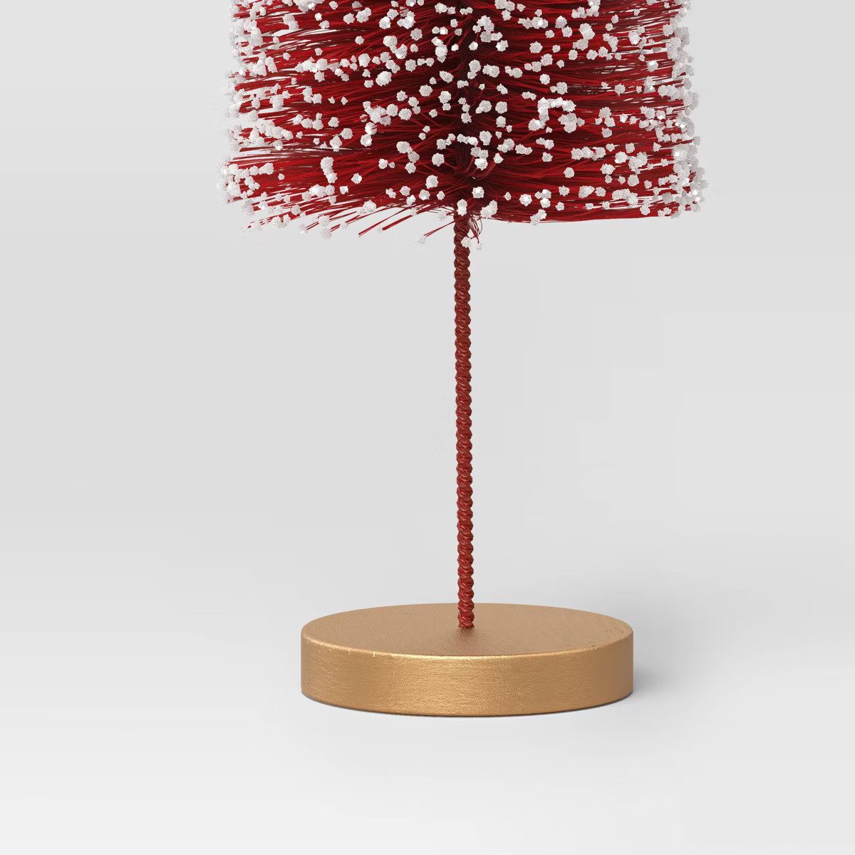 6pc Sisal Bottle Brush Tree Christmas Figurine Set - Wondershop™ | Target