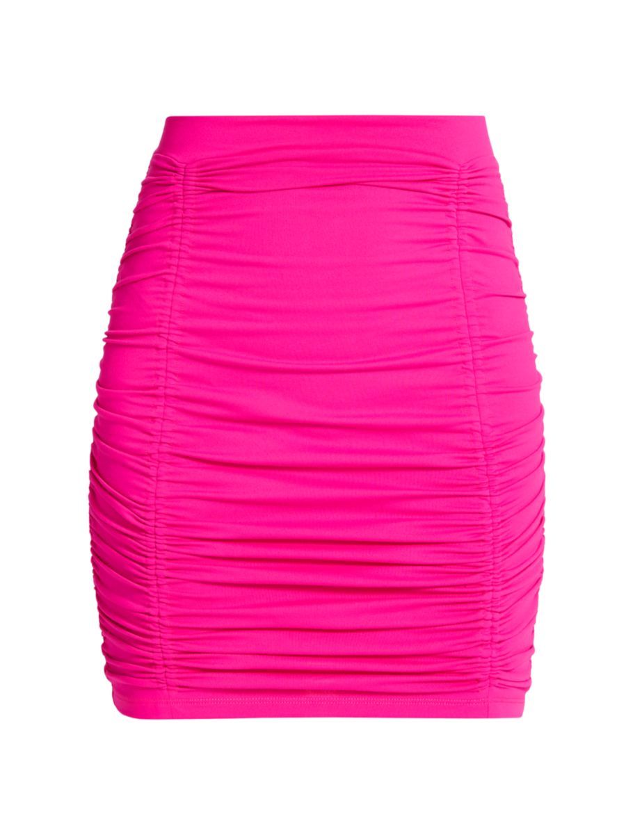 Gathered Mini Skirt | Saks Fifth Avenue