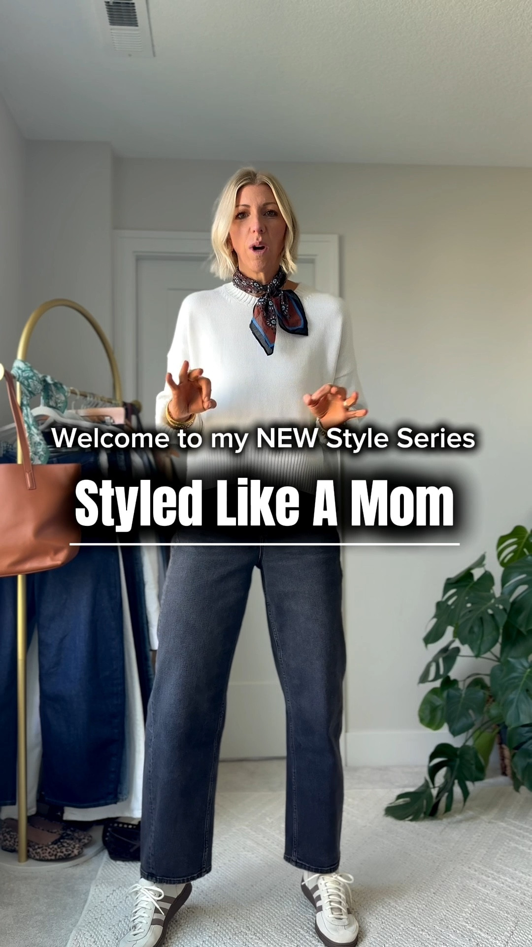 From errands to evening—this is real-life style that works.
This organic cotton sweater + black barrel jeans are my go-to fall foundation. Comfortable, clean, and versatile enough for every part of my day—morning meetings, mid-day errands, and a quick dinner with friends.

💡Styling tip: I kept the base neutral and added just enough polish with gold jewelry, a silk scarf, and my favorite sneakers. When I need to elevate the look? I swap the sneakers for these leopard-print flats — they instantly shift the vibe without starting over.

🛍 Linked everything on LTK so you can re-create or mix into your own capsule. This is outfit 1 of my Styled Like a Mom series — where I’m showing you exactly how I wear my fall capsule in real life (not just for the feed).

👉 Save this post if you’re building your own capsule — or want outfit formulas that actually work with your day.

* wearing a size small tall in these jeans (I’m typically a size 27 /28) and I’m 5‘10“ for height reference
#fallcapsulewardrobe #momstyleedit #capsulecloset #ltkfall #styledlikeamom #everydaystyle #realoutfits #minimalstyle #LTKunder100

#LTKOver40 #LTKWorkwear #LTKStyleTip